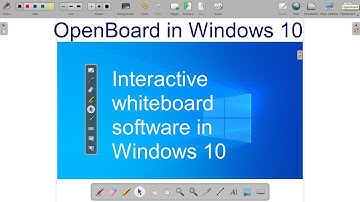 How to download and install OpenBoard Whiteboard Software in Windows 10  | Whiteboard Software Win10
