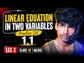 Linear Equation in Two Variables | Practice Set 1.1 Lecture 3 |Class 10 Maths| SSC Maharashtra Board