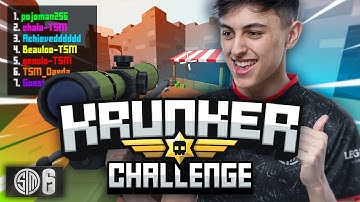 TSM R6 Takes On The KRUNKER CHALLENGE ft. Beaulo, Achieved, Pojoman, Chala and MORE!
