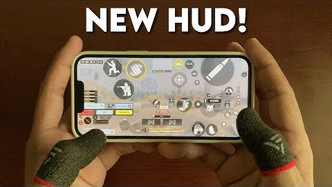 I Found a New 5 Finger Claw HUD in CODM Battle Royale + HANDCAM Gameplay (iPhone 14)