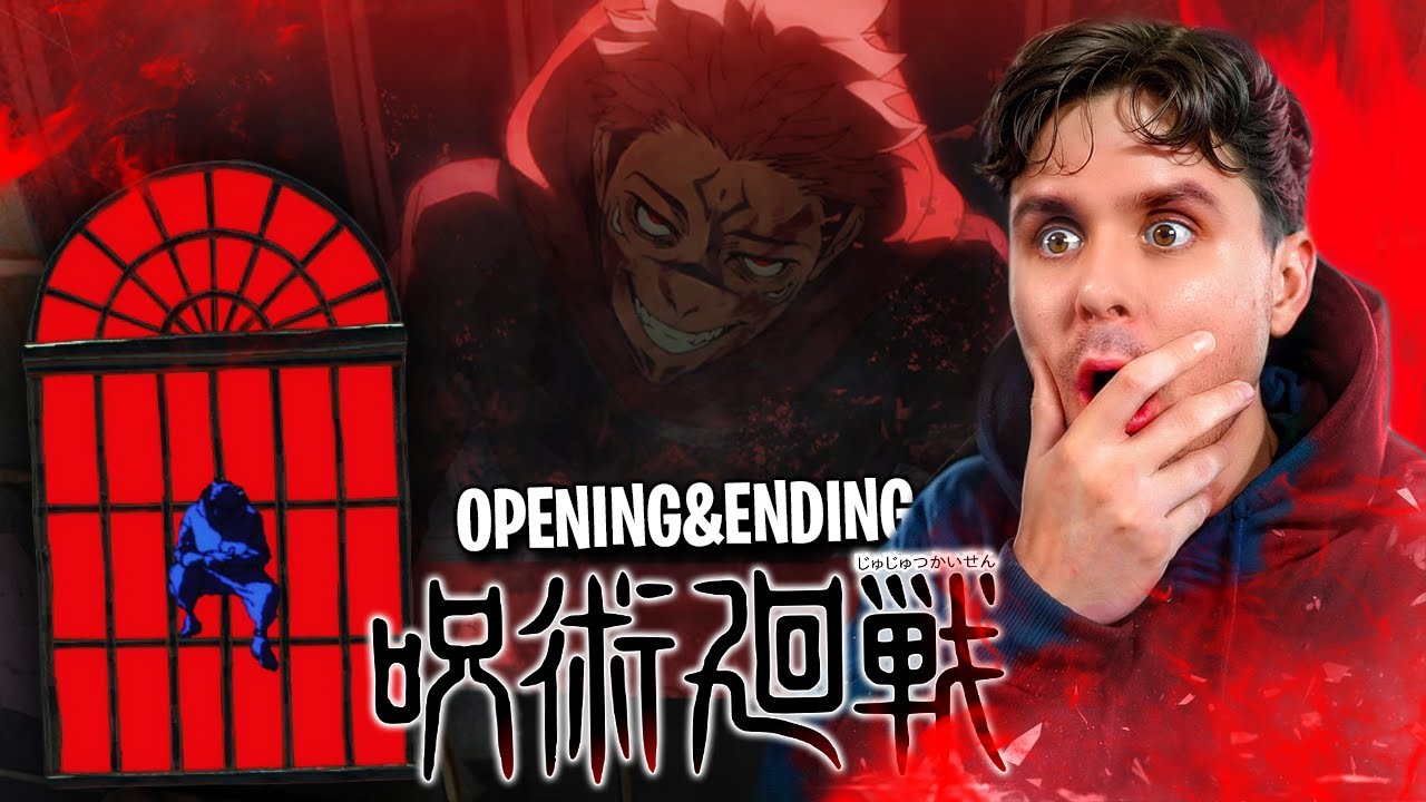 Реакция на опенинг и эндинг 3 сезона аниме «Jujutsu Kaisen»