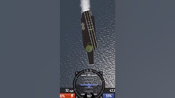 Nuking the USS Beast in simpleplanes