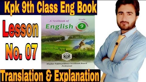 The Two Bargains | Peshawar Board English Book 9th | English By Muntazir Sir