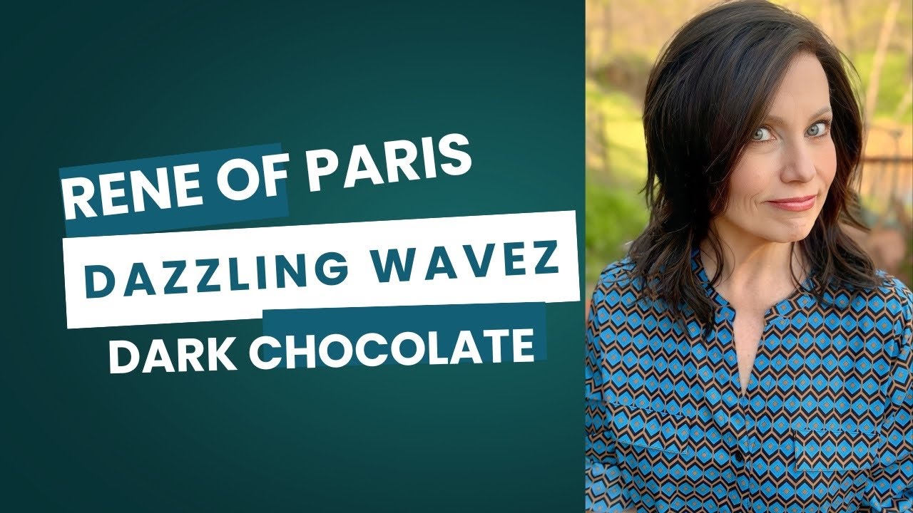 WIG REVIEW - RENE OF PARIS DAZZLING WAVEZ IN THE COLOR DARK CHOCOLATE