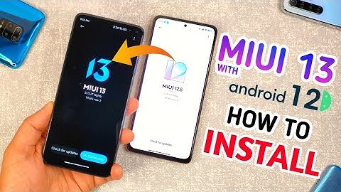 OFFICIAL - HOW TO INSTALL MIUI 13 IN INDIA NOW | HOW INSTALL MIUI 13 ON XIAOMI, REDMI & POCO DEVICES