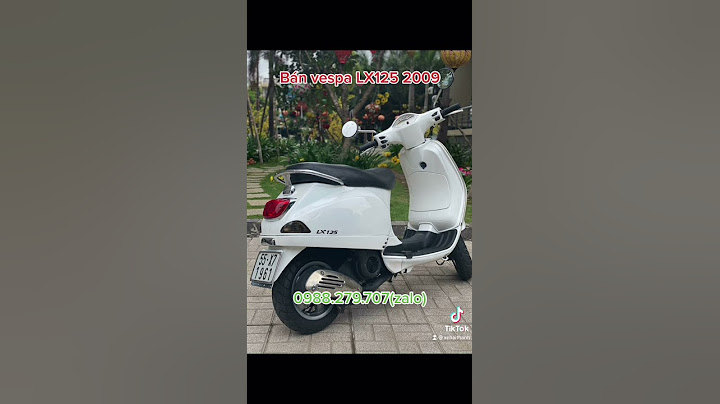 Vespa 2009 giá bao nhiêu hàng nhập khẩu nguyên chiếc