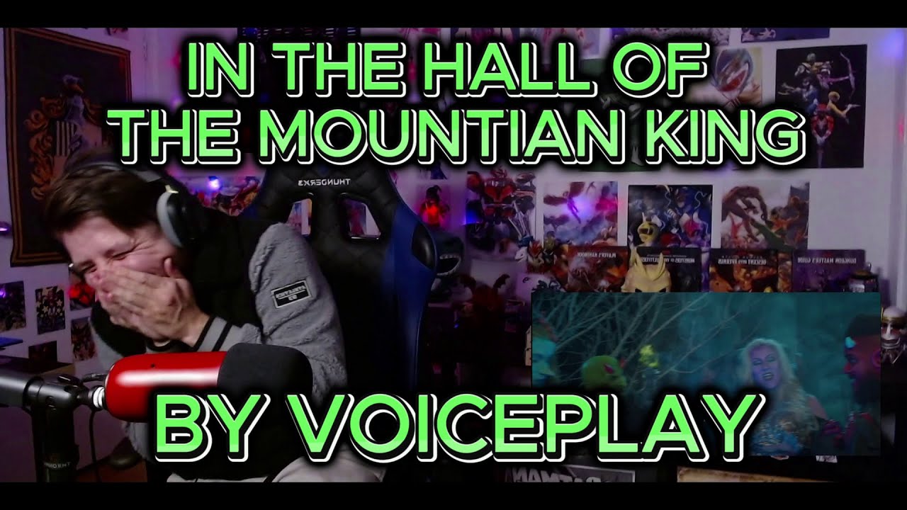 НЕТ СЛОВ!!!!! Слепая реакция на VoicePlay при участии Элизабет Гароццо - In The Hall Of The Mount...