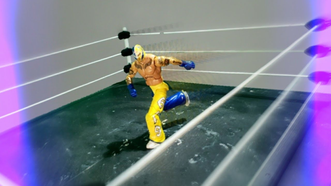 WWE Stop Motion Baseball Slide Sunset Flip!!!! YouTube