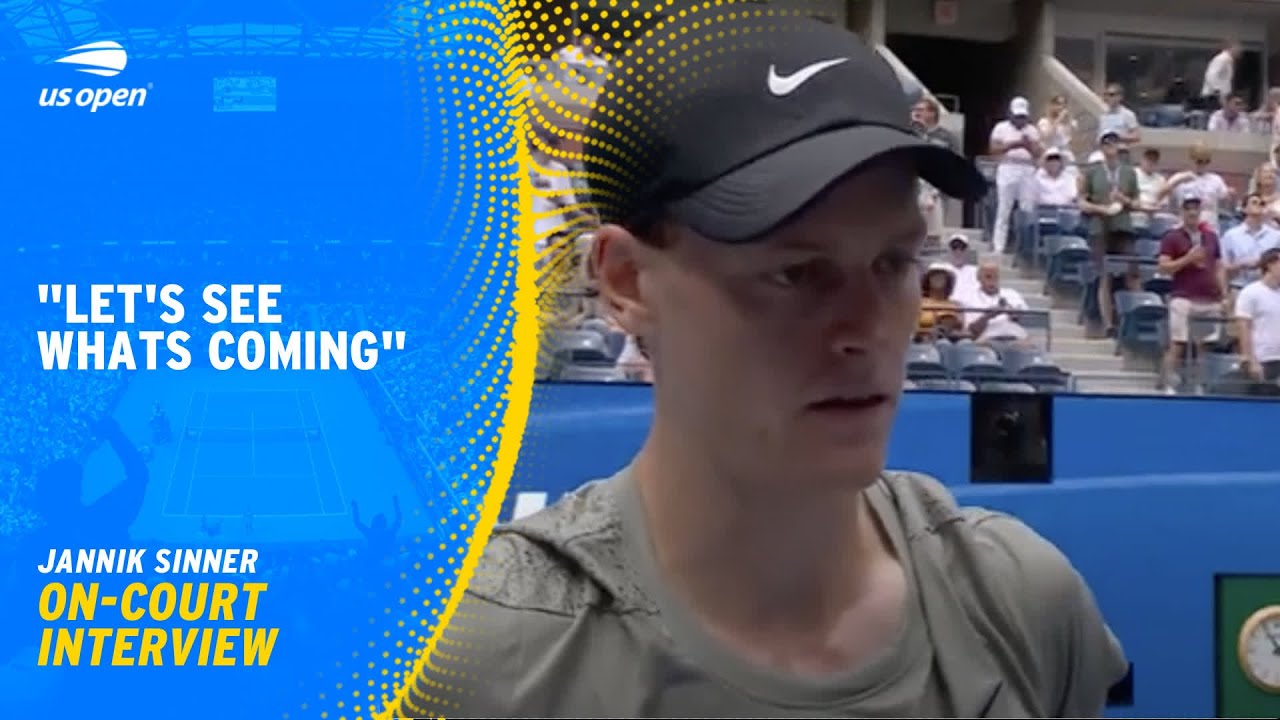 Jannik Sinner On-Court Interview | 2024 US Open Round 2 - YouTube