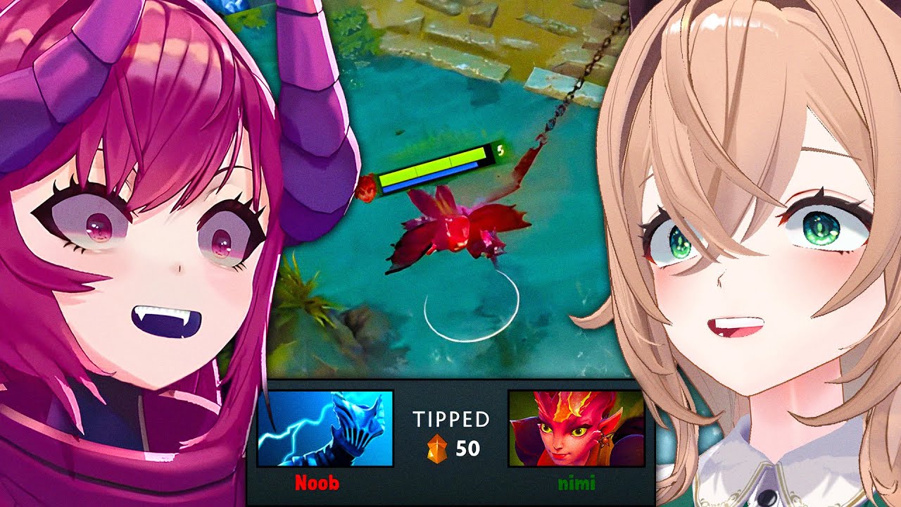 Nimi and Grape Are Spreading Good Vibes and Positivity in Dota 2