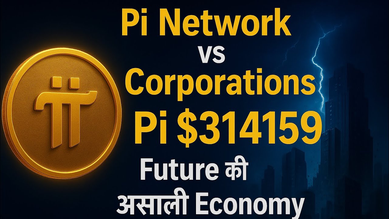 Pi Network vs Corporations | Pi $314159 Future की असली Economy|pi coin ...