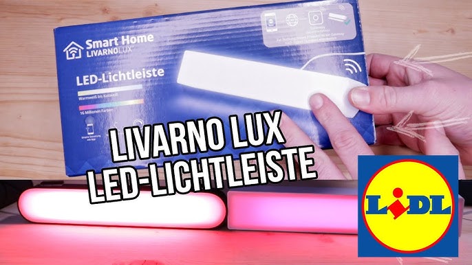 Lidl Livarno Home ZigBee Stehleuchte / Stehlampe angeschaut: Leider keine  echte HueSigne Alternative - YouTube