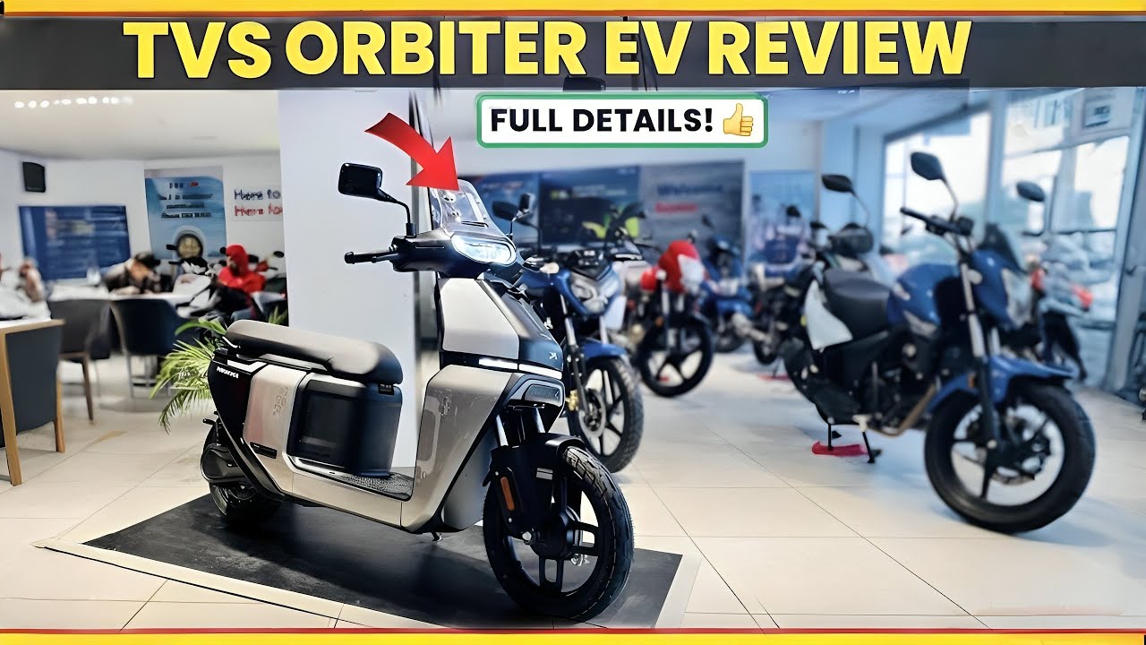 New TVS Orbiter EV Review in Detail | Design, Features, Range & Price| Worth Buying or Not?