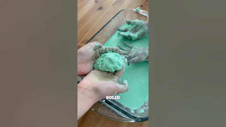 HOW TO MAKE OOBLECK #shorts #oobleck #slime