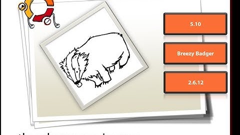 Ubuntu Animals Breezy Badger