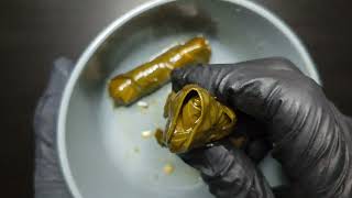 [4K] POV ASMR Eating Durra Dolma Straight from the Can, Middle Eastern Flavours In A Tin screenshot 4