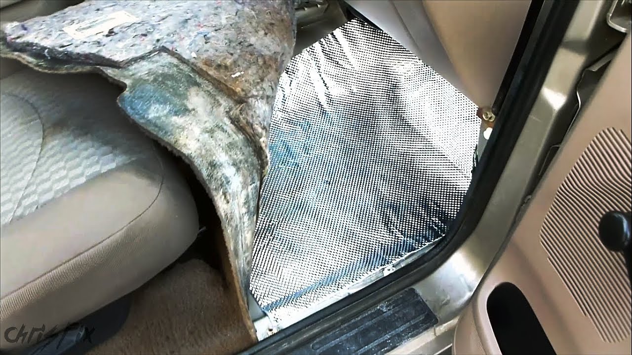 Applying Thermo-Acoustic Insulation In Your Car (Dei Floor \U0026 Tunnel Shield Ii)