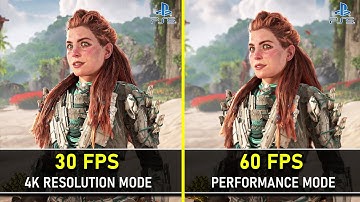 Horizon Forbidden West: Burning Shores DLC | PS5 | Resolution (30 FPS) vs Performance (60 FPS) Mode