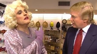 Long Lost Footage Shows Rudy Giuliani Dressed In Drag with Donald Trump