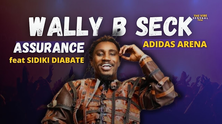 WALLY B SECK et SIDIKI DIABATE - ASSURANCE | LIVE ADIDAS ARENA PARIS 2024