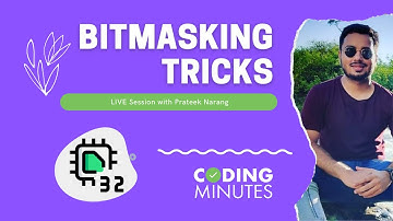 Bitmanipulation LIVE Problem Solving Workshop | Coding Minutes with Prateek Narang