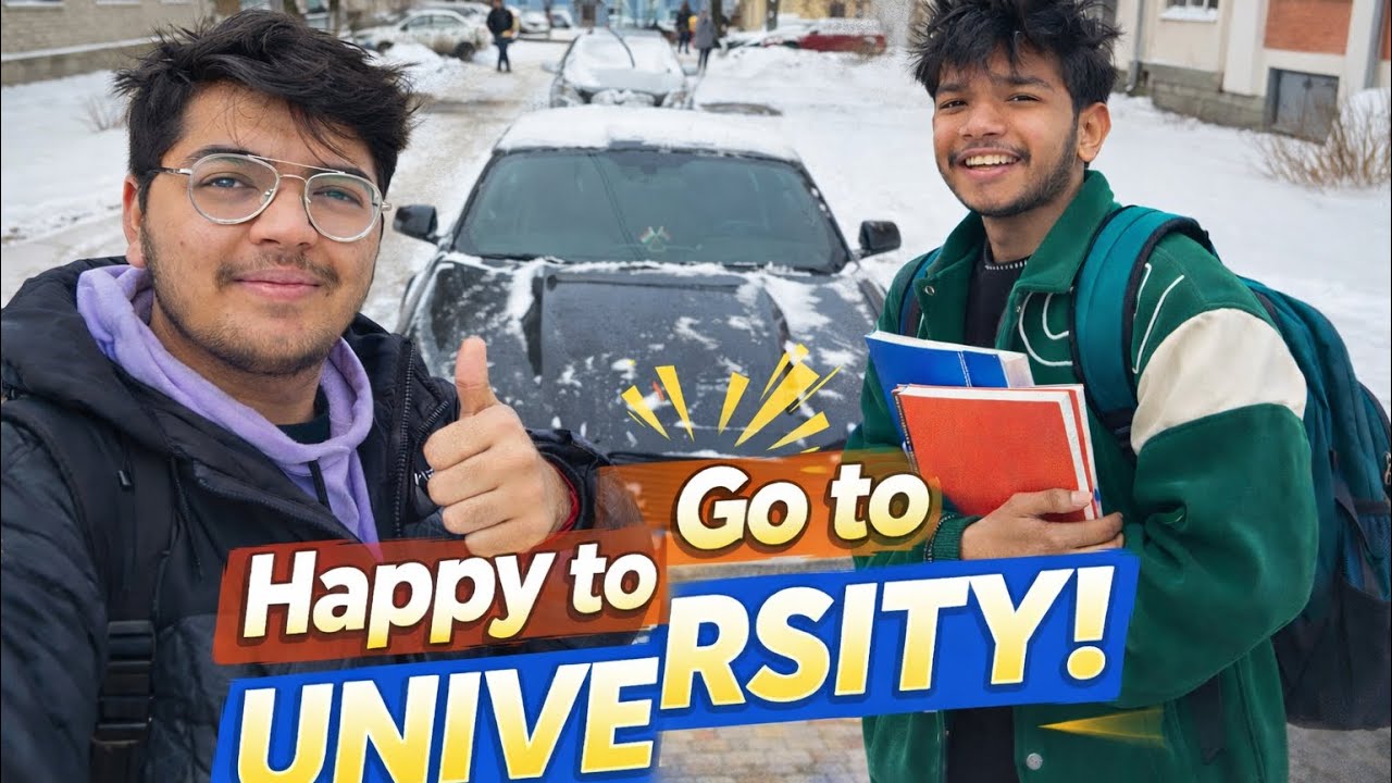 Aaj Mustang ko university le gye || Vlog -07