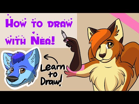 How to Draw With Nea - Furry Art Tutorial Part 3