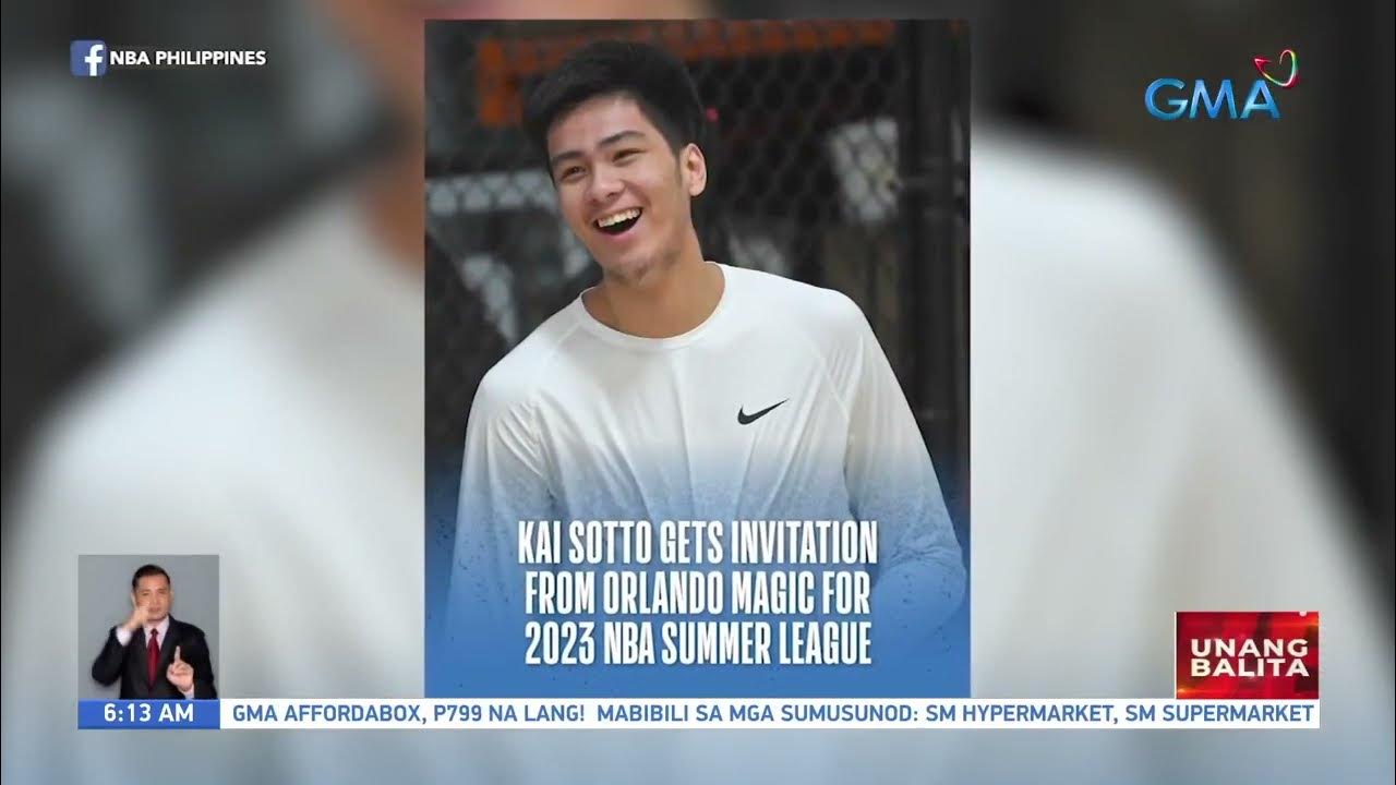 Basketball Forever on X: Kai Sotto will play for the Orlando Magic in  Summer League 🔥  / X