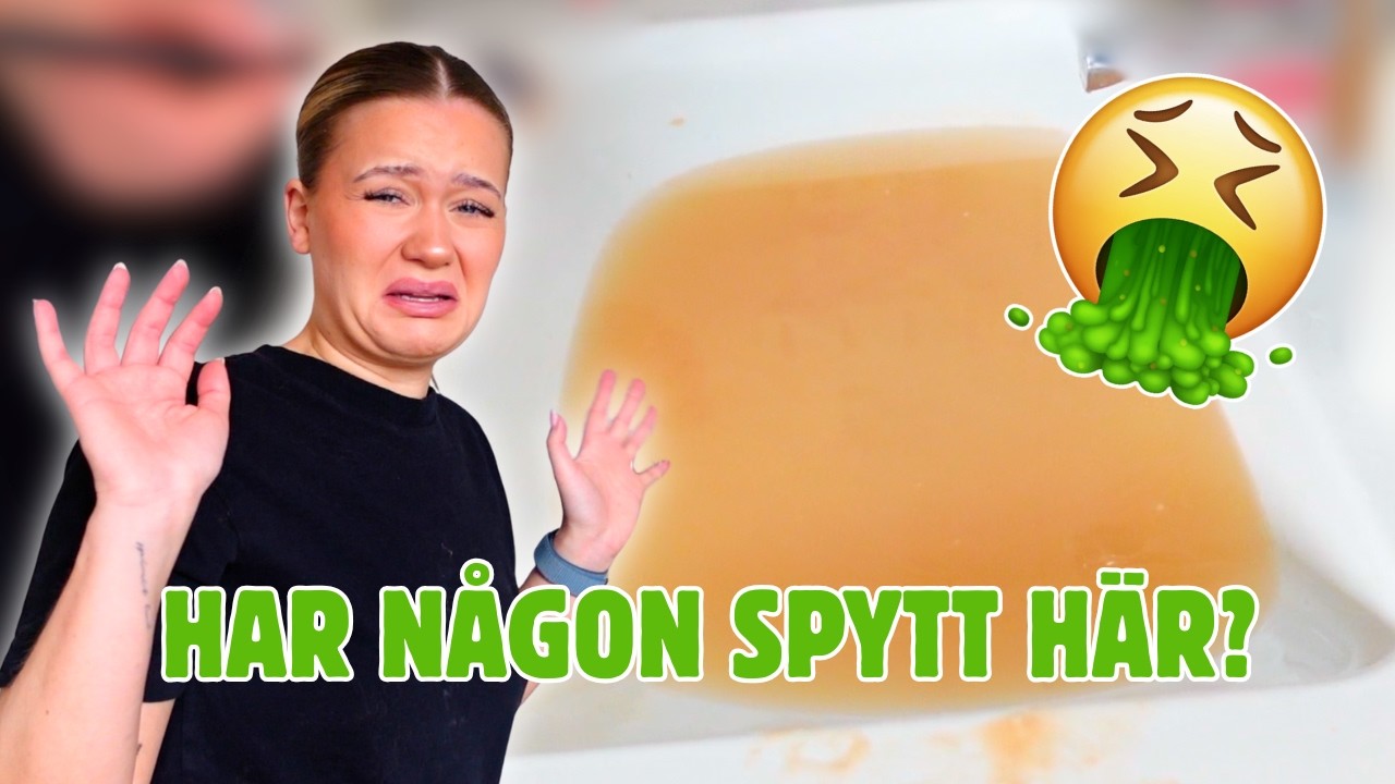 HAR NÅGON SPYTT HÄR?🤮 Vlogg