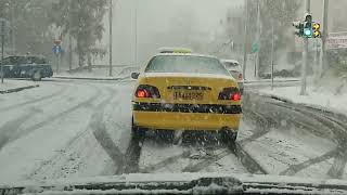 Χιόνια Αθήνα 2022 Το Χρονικό Της Επέλασης Ελπίδα 24-01-2022