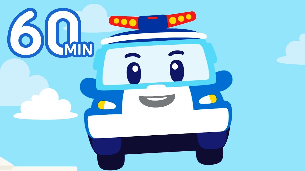 Robocar POLI Car Songs 1 Hour Medley | Songs for Kids | Kids Songs | Robocar POLI - Nursery Rhymes Robocar POLI Car Songs 1 Hour Medley | Songs for Kids | Kids Songs | Robocar POLI - Nursery Rhymes