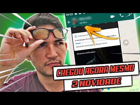 Chegou agora mesmo 2 novidade no WhatsApp - YouTube