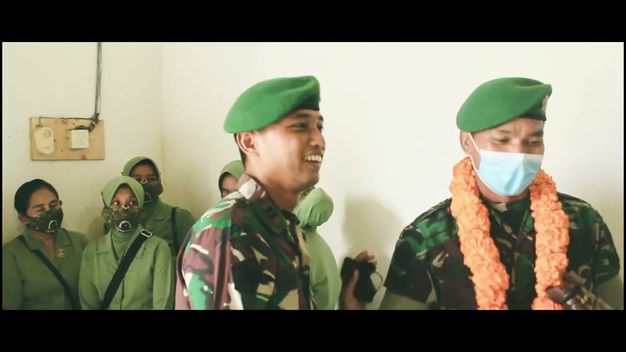 Penuh Haru, Yonzipur 18/YKR Menggelar Acara tradisi lapor korps pindah Satuan