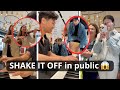 3 musicians play shake it off in a supermarket must watch