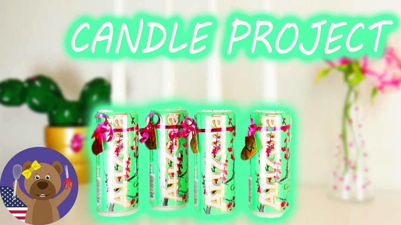 Arizona Ice Tea Candle Project Modern Christmas Decoration