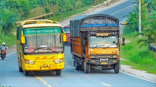 Sumatran cross-bus Pekanbaru, Riau | night runner bus from Medan || minas spot