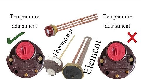 the adjustment of thermostat of electric geyser | element thermostat | tech abbas512