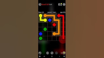 flow free level 64 | games | android | flow free | level 64 | 6x6 #flowfree #android #game #mindgame