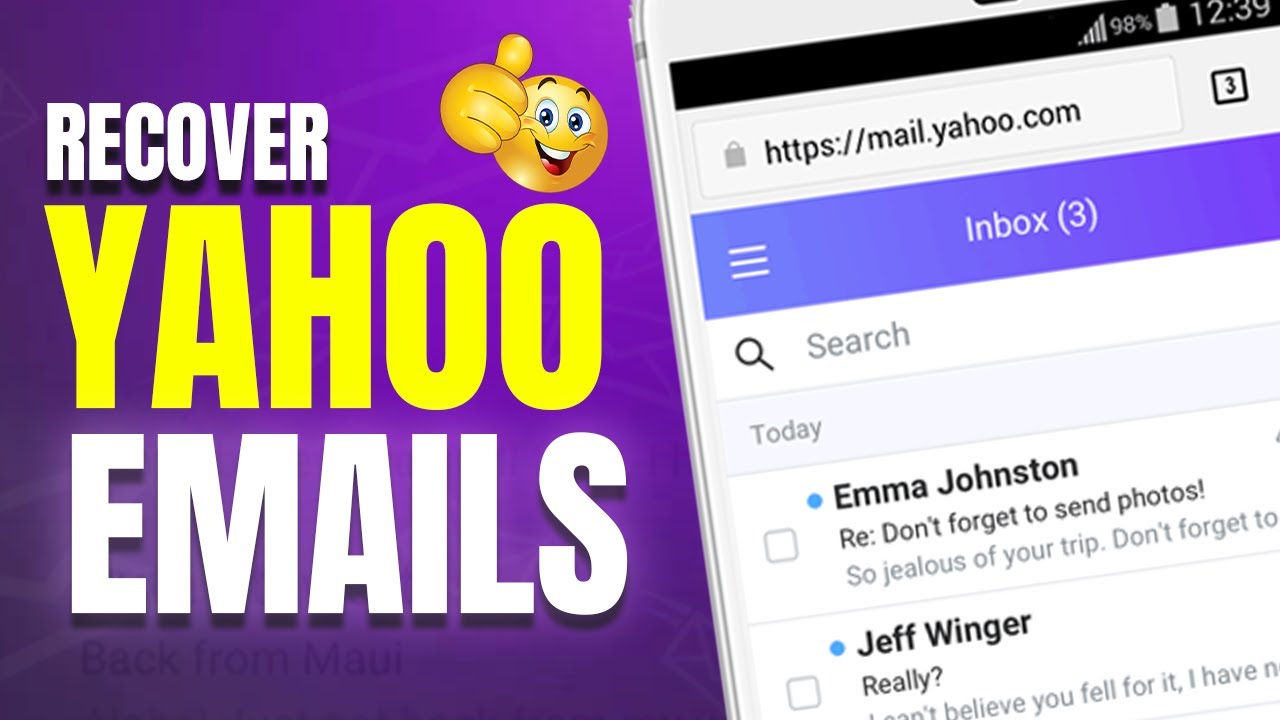 3 Way] How to Recover Deleted Emails from Yahoo