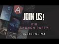 Angular 18 launch party with the angular community meetup