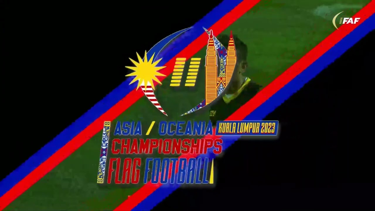 IFAF AOFCC 2023 Indonesia vs Malaysia Men