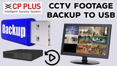 How to Backup CP Plus DVR  Recordings To USB | How To Take CCTV Footage IN DVR to Pen Drive