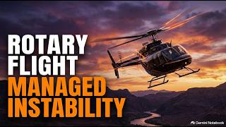 Mastering Managed Instability: The Aerodynamics of Rotary Flight