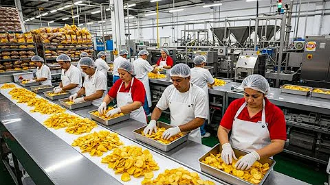 How Lay's Potato Chips Are Made In Factory | The Incredible Process Behind Your Favorite Snack