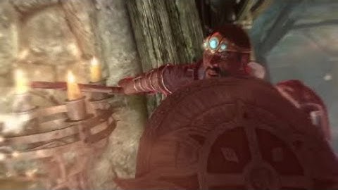 Skyrim The Dawnguard DLC Ep 17 Ancient Technology (Dwemer Crossbow)