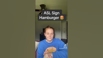 Learn How To Sign Hamburger in ASL for Beginners | American Sign Language #shorts