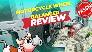 Motion Pro Wheel Balancer vs Standard Dual Post Balancer.  Solve the wobble!!  Save Money!!