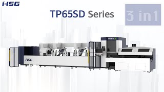 HSG TP65SD 3D 12-273mm Fiber Laser Tube Cutting Machine | HSG Laser