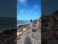 Второй день отпуска. Гуляем по берегу Лиепае #мойдень #море #лиепая