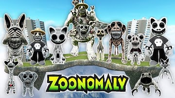 DESTROY ALL ZOONOMALY MONSTER FAMILY in SKY CONSTRUCT (Garry